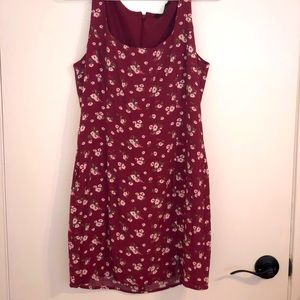 Forever21 floral dress size Medium. Only worn once and is still like brand new.